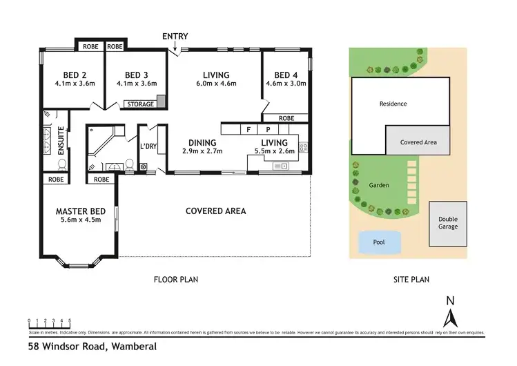 Floorplan of Homely house listing, 58 Windsor Road, Wamberal NSW 2260