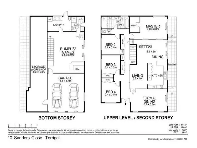 Floorplan of Homely house listing, 10 Sanders Close, Terrigal NSW 2260