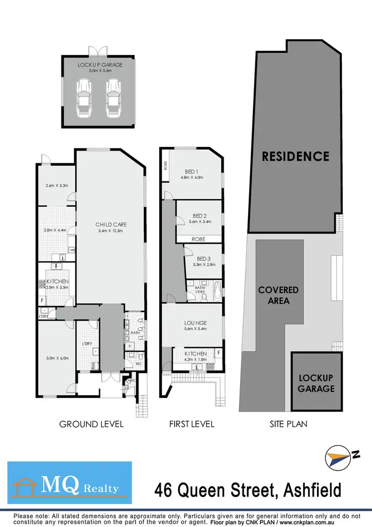 Floorplan of Homely house listing, 46 Queen St Ashfield, Ashfield NSW 2131