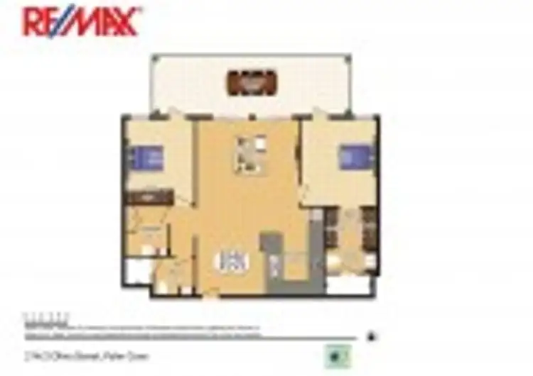 Floorplan of Homely unit listing, 214/2 Oliva Street, Palm Cove QLD 4879
