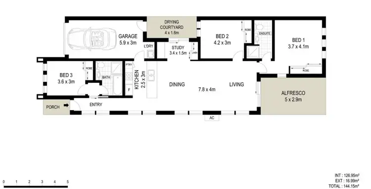 Floorplan of Homely house listing, 27 Cinnamon Drive, Glenvale QLD 4350
