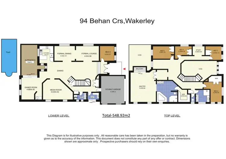 Floorplan of Homely house listing, 94 Behan Crescent, Wakerley QLD 4154