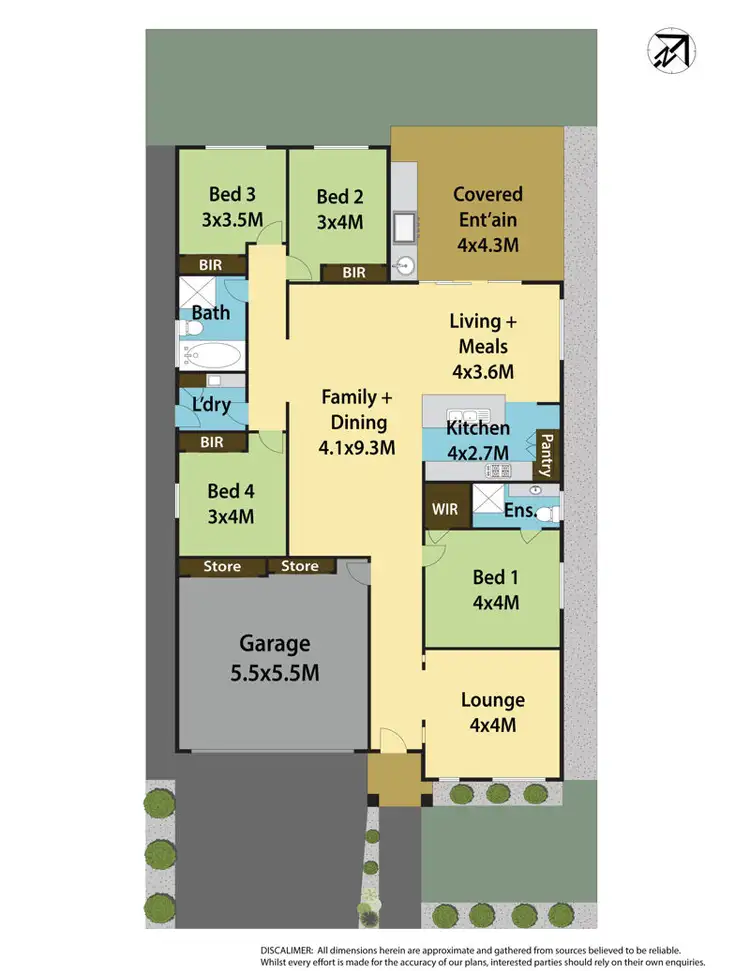 Floorplan of Homely house listing, 174 Ridgeline Drive, The Ponds NSW 2769