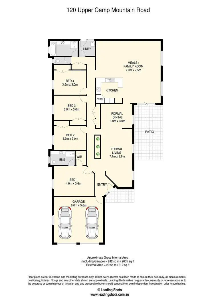 Floorplan of Homely house listing, 120 Upper Camp Mountain Rd, Camp Mountain QLD 4520