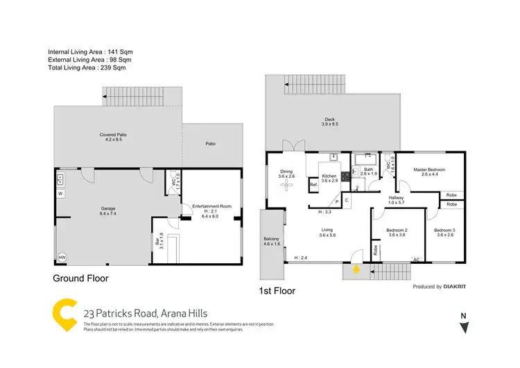 Floorplan of Homely house listing, 23 Patricks Road, Arana Hills QLD 4054