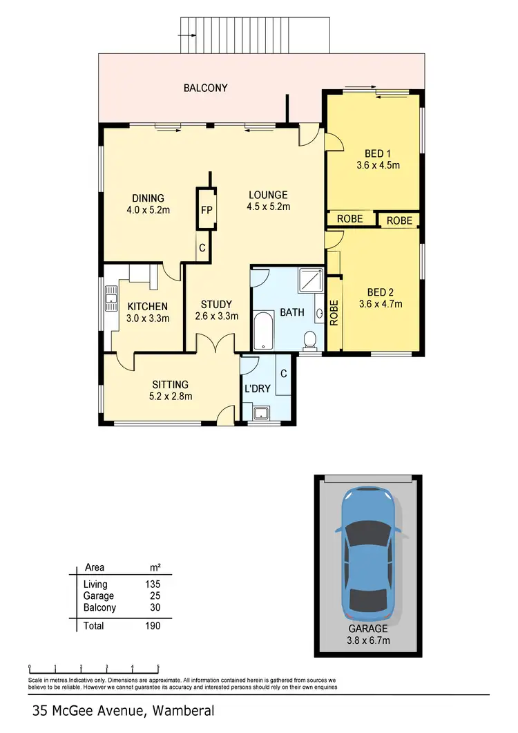 Floorplan of Homely house listing, 35 McGee Avenue, Wamberal NSW 2260