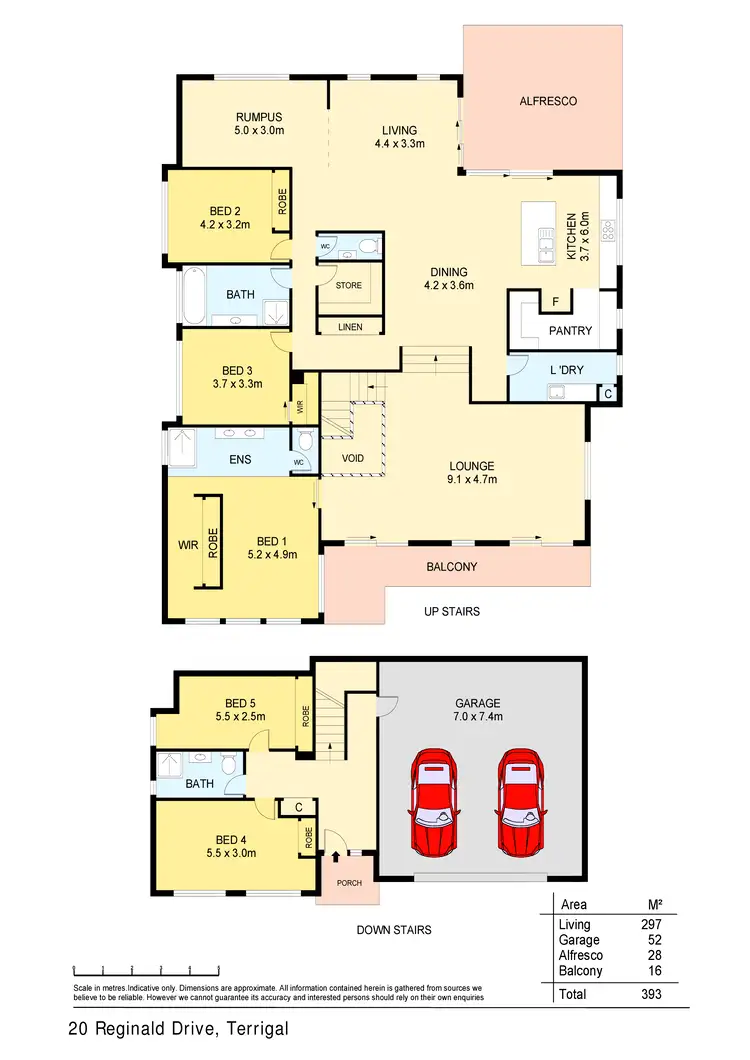 Floorplan of Homely house listing, 20 Reginald Drive, Terrigal NSW 2260
