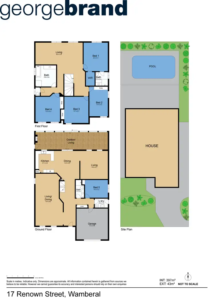 Floorplan of Homely house listing, 17 Renown St, Wamberal NSW 2260