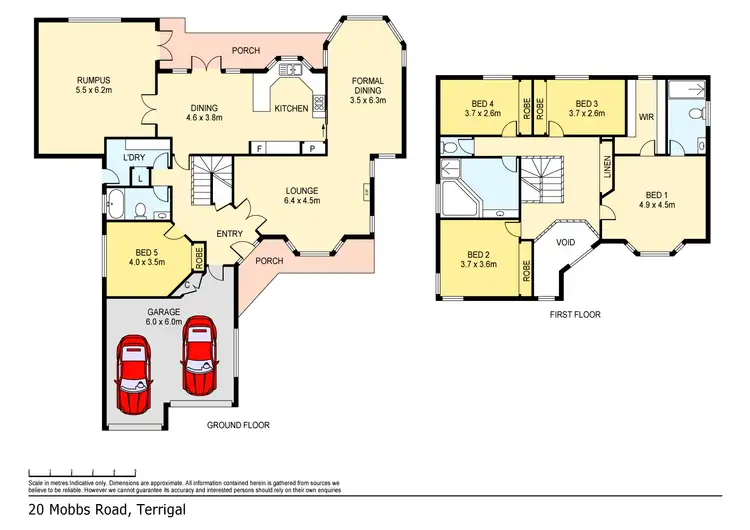 Floorplan of Homely house listing, 20 Mobbs Road, Terrigal NSW 2260
