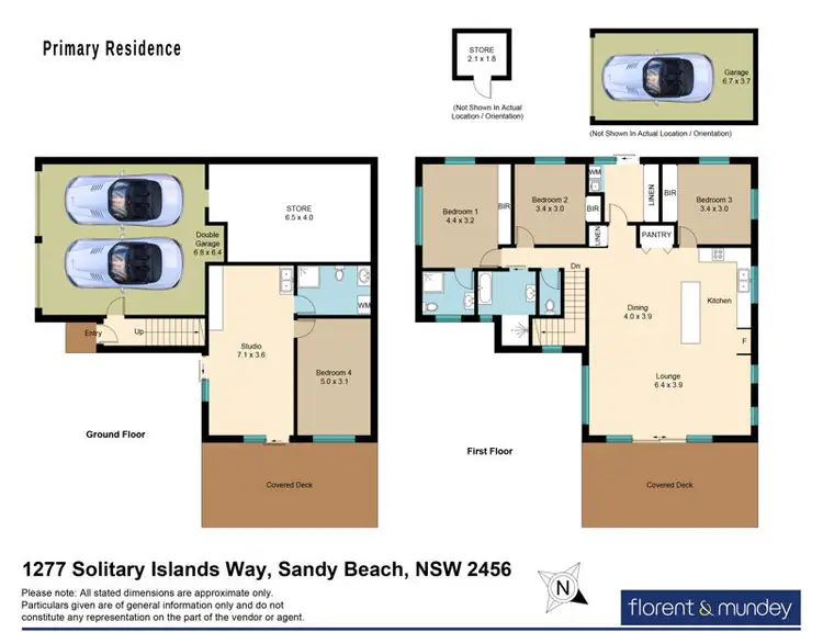 Floorplan of Homely house listing, 1277 Solitary Islands Way, Sandy Beach NSW 2456