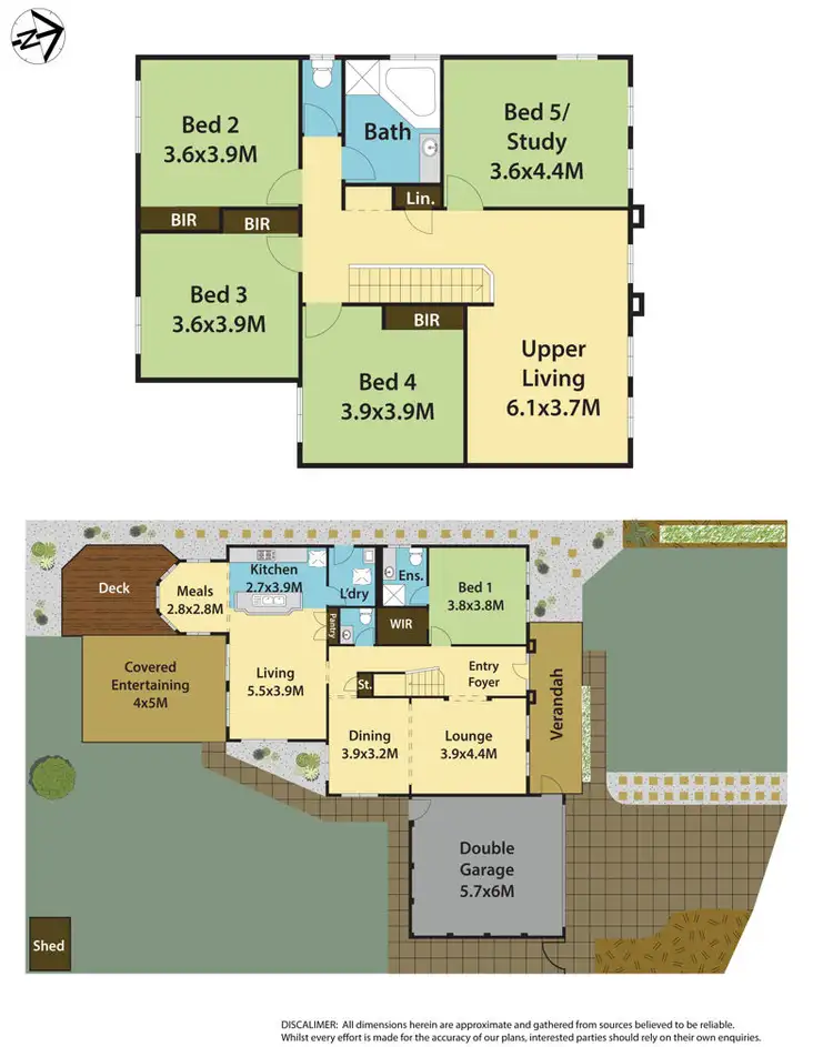 Floorplan of Homely house listing, 14 Kinchega Crescent, Glenwood NSW 2768
