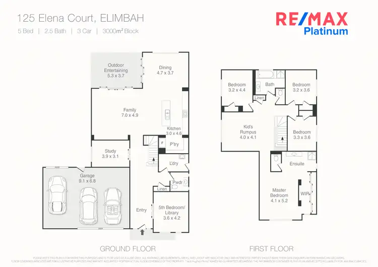 Floorplan of Homely house listing, 125 Elena Court, Elimbah QLD 4516