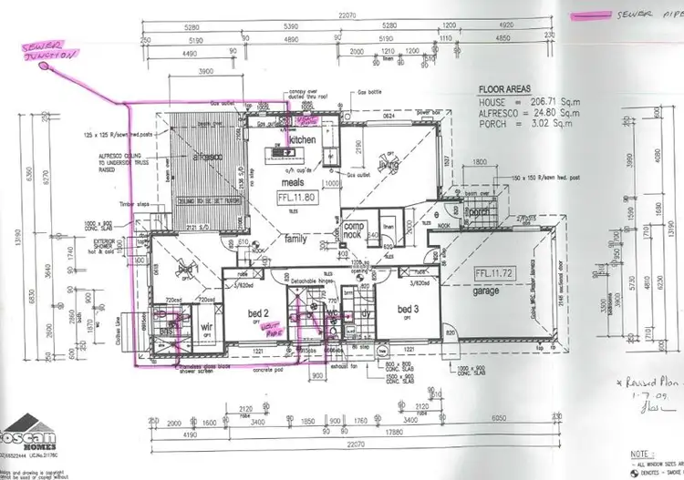 Floorplan of Homely house listing, 28 Vista Close, Woolgoolga NSW 2456