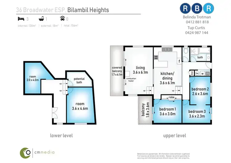 Floorplan of Homely house listing, 36 Broadwater Esplanade, Bilambil Heights NSW 2486
