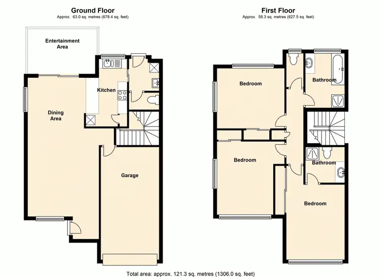 Floorplan of Homely townhouse listing, 20/89 Northquarter Drive, Murrumba Downs QLD 4503