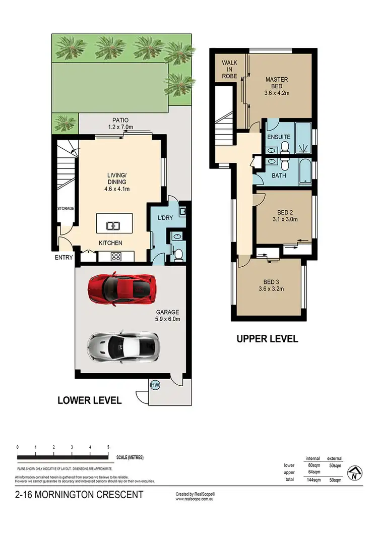 Floorplan of Homely townhouse listing, 2/16 Mornington Crescent, Morningside QLD 4170