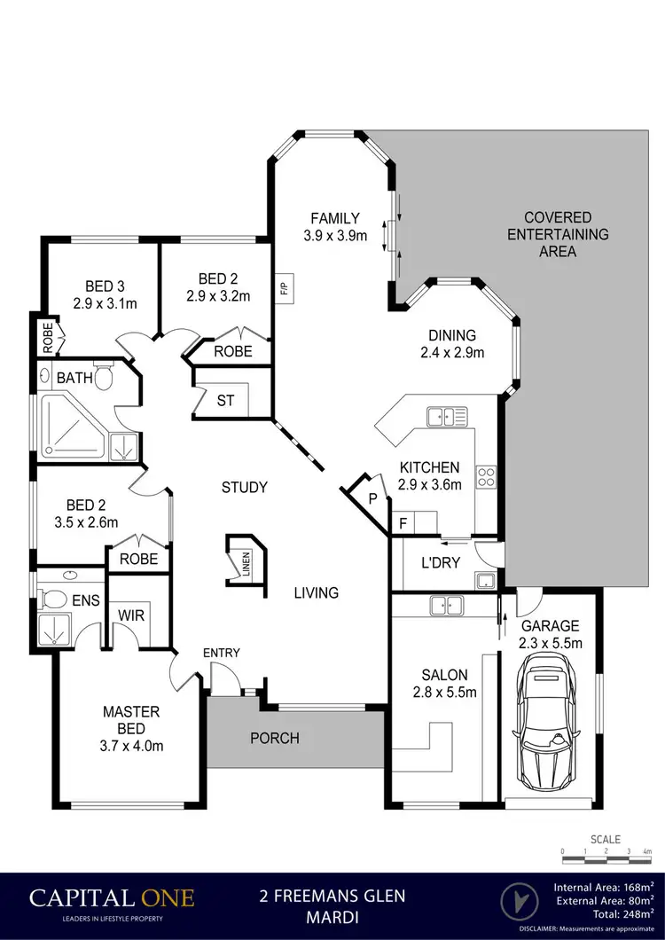 Floorplan of Homely house listing, 2 Freemans Glen, Mardi NSW 2259