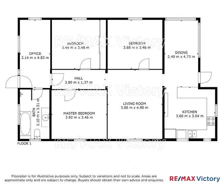 Floorplan of Homely house listing, 27 Durundur St, Woodford QLD 4514