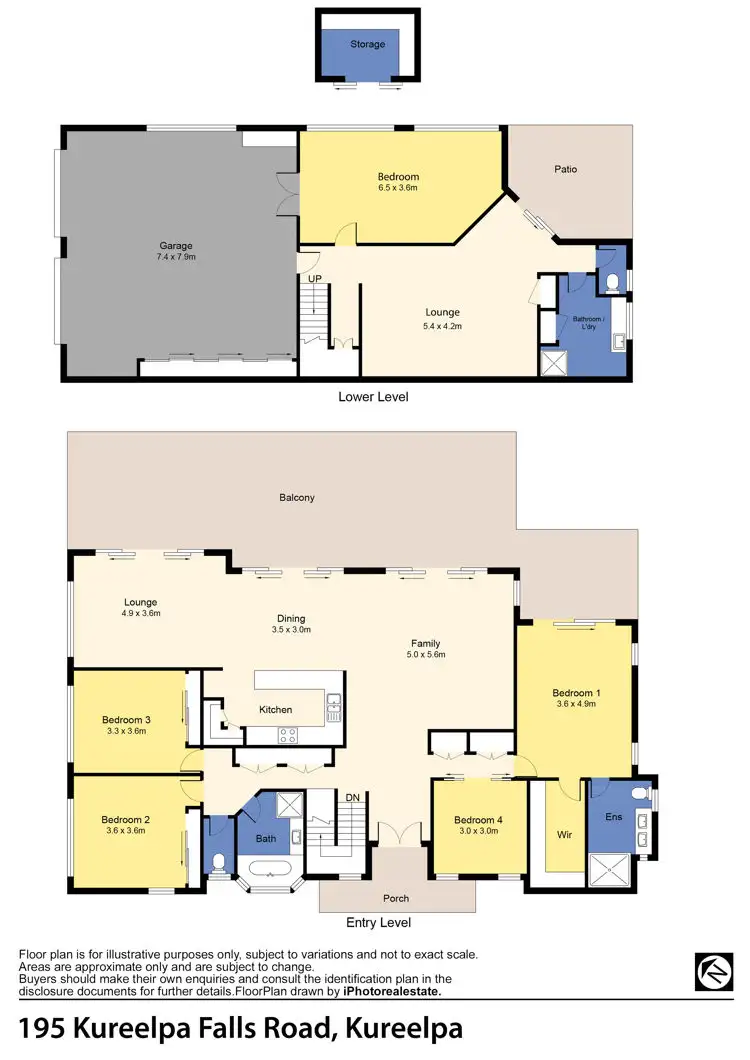 Floorplan of Homely house listing, 195-211 Kureelpa Falls Road, Kureelpa QLD 4560