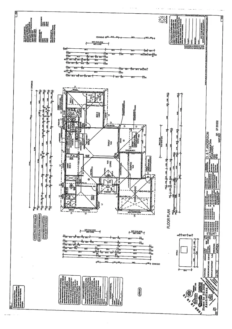 Floorplan of Homely house listing, 6 Botanical Drive, Ooralea QLD 4740