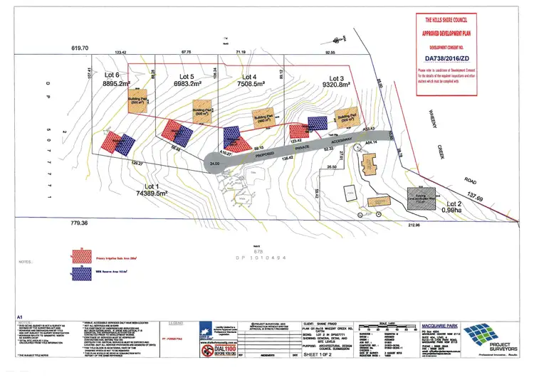 Floorplan of Homely land listing, Lot 3, 16 Wheeny Creek Road, Cattai NSW 2756