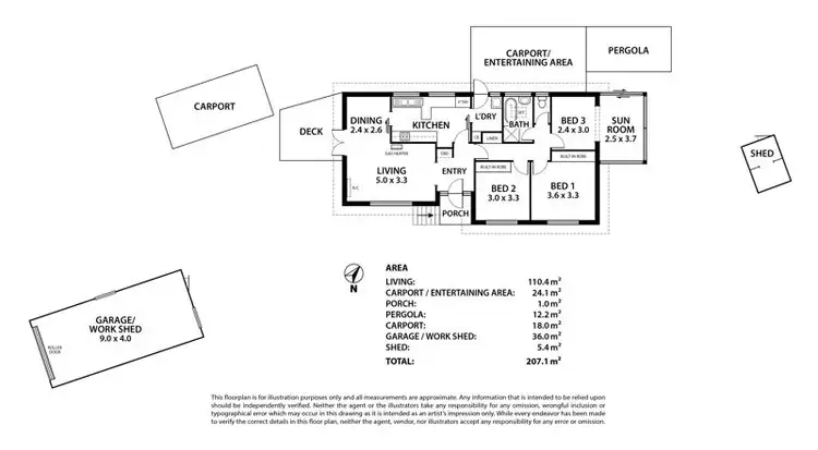 Floorplan of Homely house listing, 79 Osterley Avenue, Bridgewater SA 5155