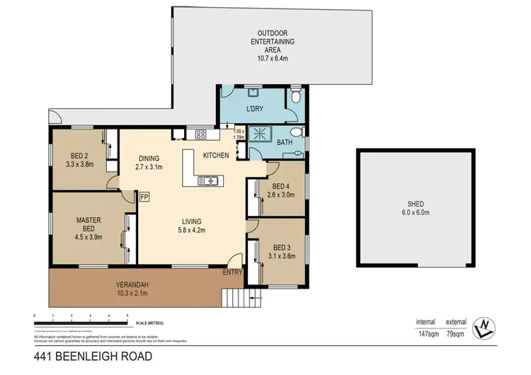 Floorplan of Homely house listing, 441 Beenleigh Road, Sunnybank QLD 4109