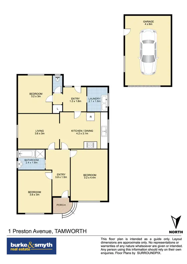 Floorplan of Homely house listing, 1 Preston Avenue, Tamworth NSW 2340