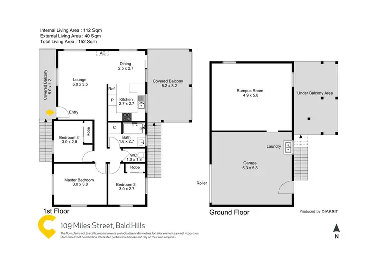 Floorplan of Homely house listing, 109 Miles Street, Bald Hills QLD 4036