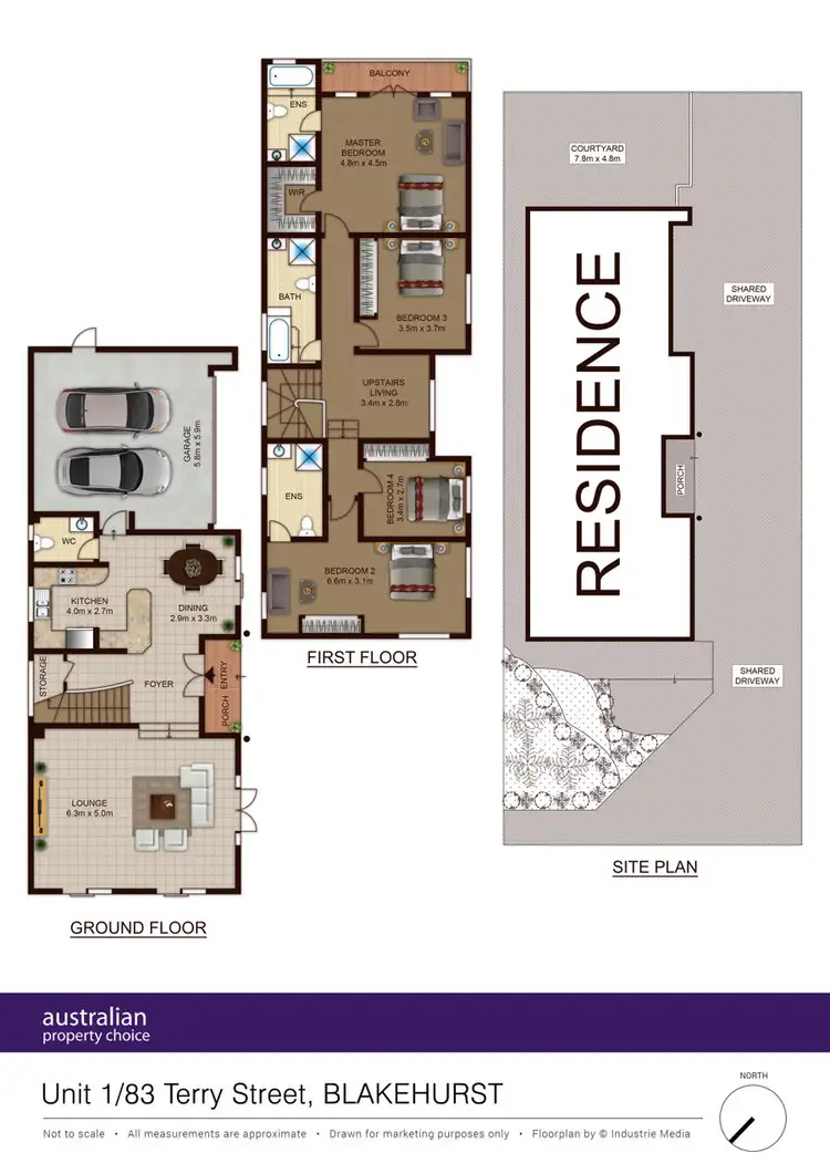 Floorplan of Homely house listing, 1/83 Terry Street, Blakehurst NSW 2221