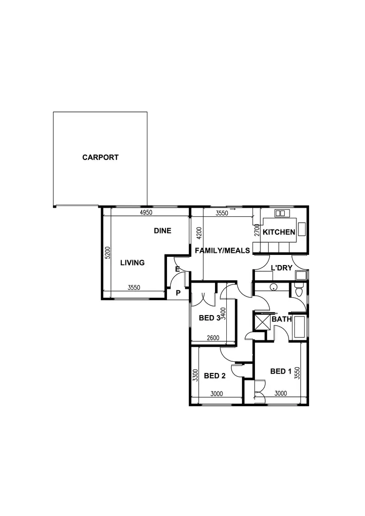 Floorplan of Homely house listing, 5 Allison Avenue, Eumemmerring VIC 3177