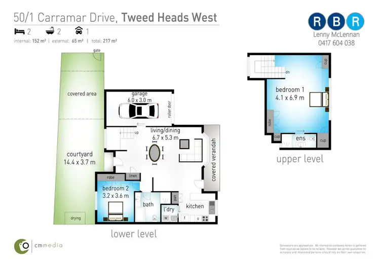 Floorplan of Homely villa listing, 50/1 Carramar Drive, Tweed Heads West NSW 2485