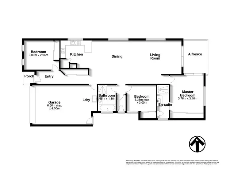 Floorplan of Homely house listing, 16 Nebo Street, Caloundra West QLD 4551