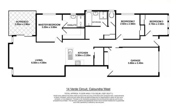 Floorplan of Homely house listing, 14 Verde Circuit, Caloundra West QLD 4551
