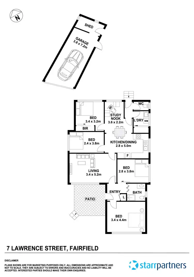 Floorplan of Homely house listing, 7 Lawrence Street, Fairfield NSW 2165