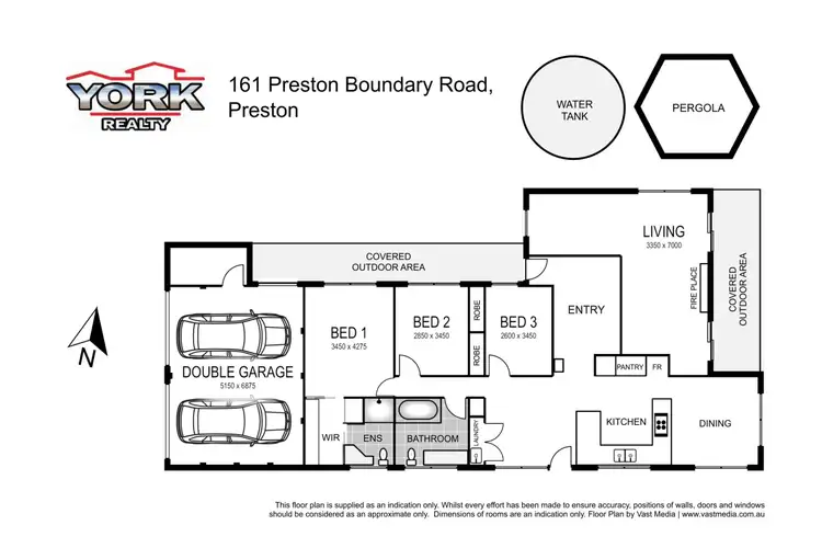 Floorplan of Homely house listing, 161 Preston Boundary Road, Preston QLD 4352