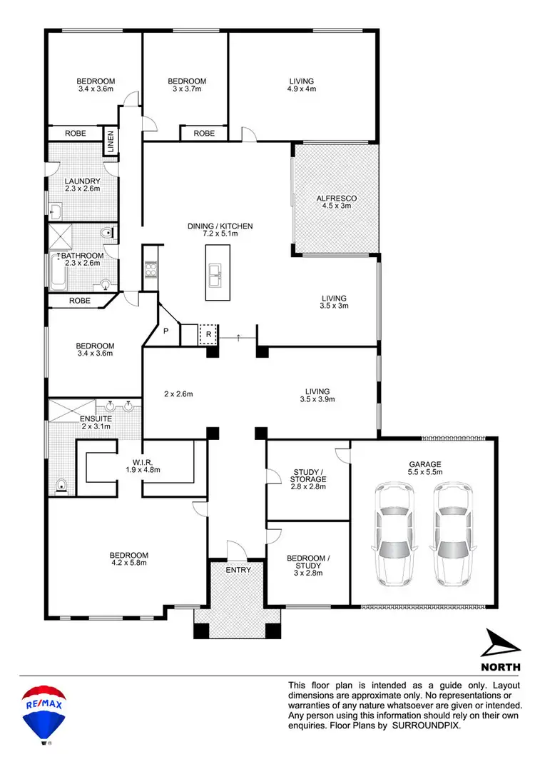 Floorplan of Homely house listing, 38 WHITEWOOD CRESCENT, Kellyville Ridge NSW 2155