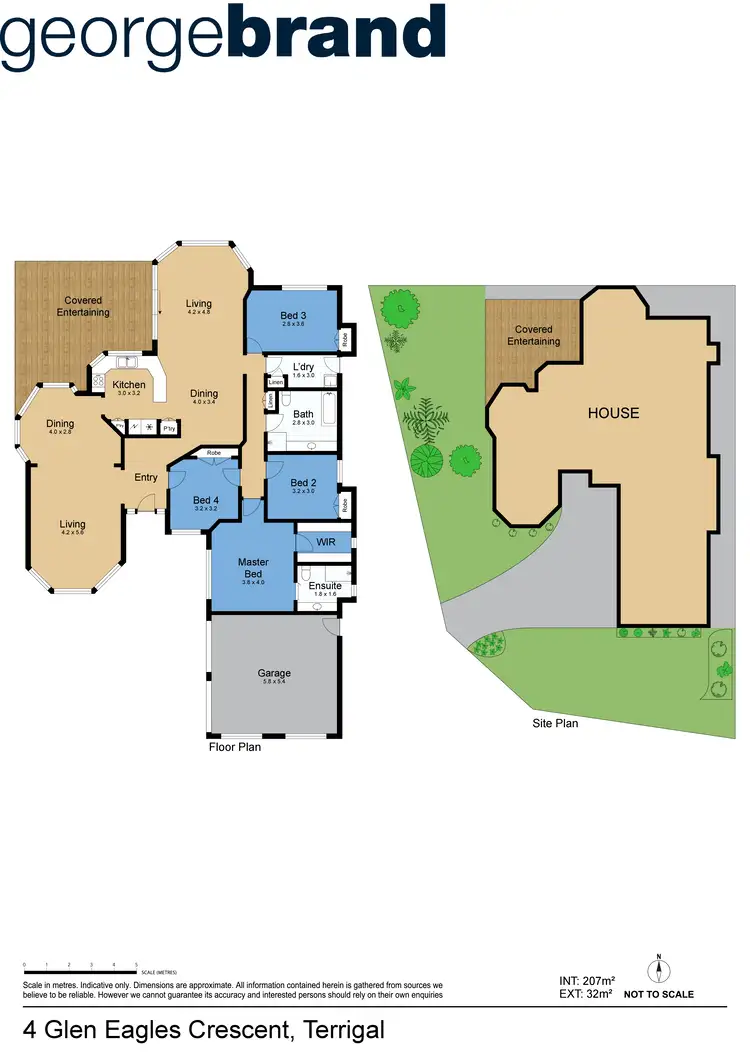 Floorplan of Homely house listing, 4 Glen Eagles Crescent, Terrigal NSW 2260