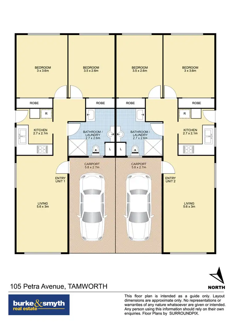 Floorplan of Homely house listing, 105 Petra Avenue, Tamworth NSW 2340