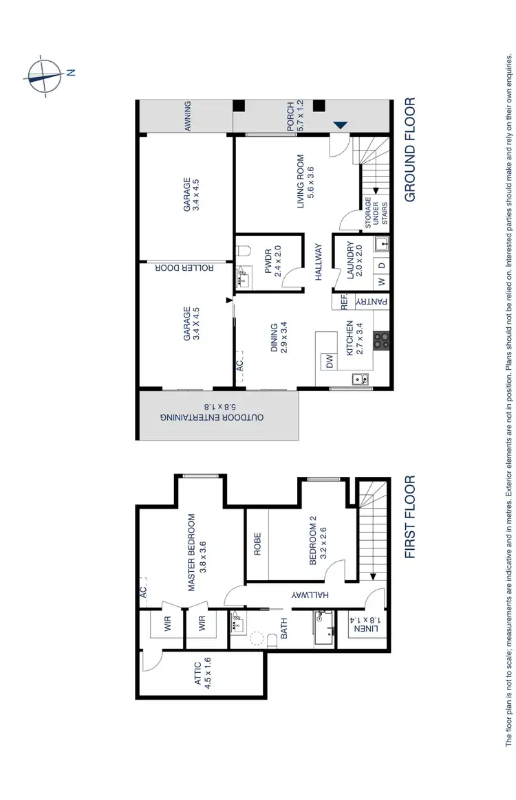Floorplan of Homely townhouse listing, 13/111-115 Albert Street, Werrington NSW 2747