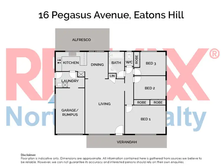 Floorplan of Homely house listing, 16 Pegasus Avenue, Eatons Hill QLD 4037