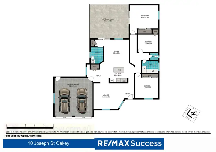 Floorplan of Homely house listing, 10 Joseph Street, Oakey QLD 4401