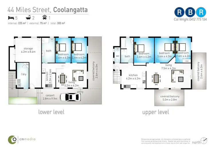 Floorplan of Homely house listing, 44 Miles Street, Kirra QLD 4225