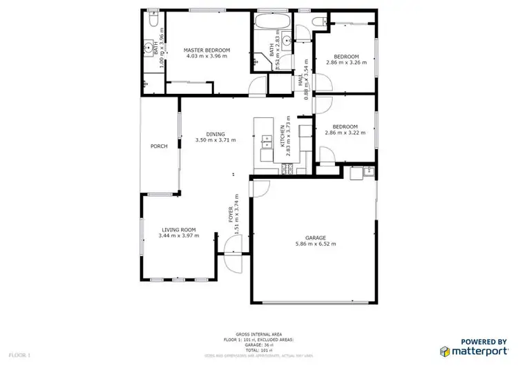Floorplan of Homely house listing, 5 Highlander Drive, North Boambee Valley NSW 2450