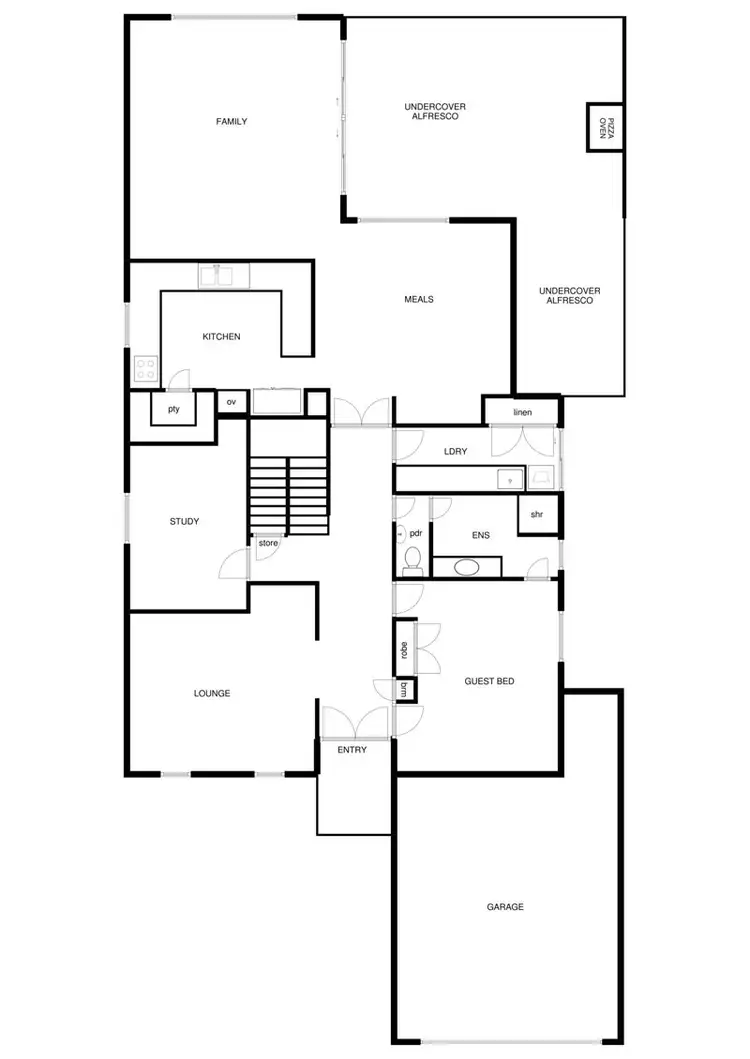 Floorplan of Homely house listing, 15 Griffin Crescent, Manning WA 6152