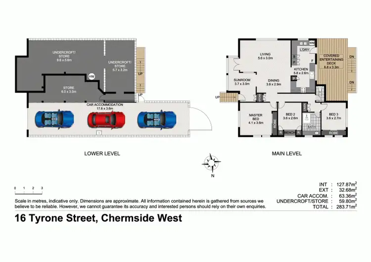 Floorplan of Homely house listing, 16 Tyrone St, Chermside West QLD 4032