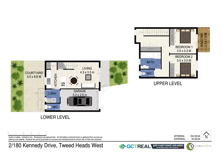 Floorplan of Homely unit listing, 2/180 Kennedy Dve, Tweed Heads NSW 2485