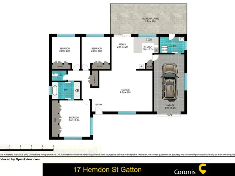 Floorplan of Homely house listing, 17 Hemdon Street, Gatton QLD 4343
