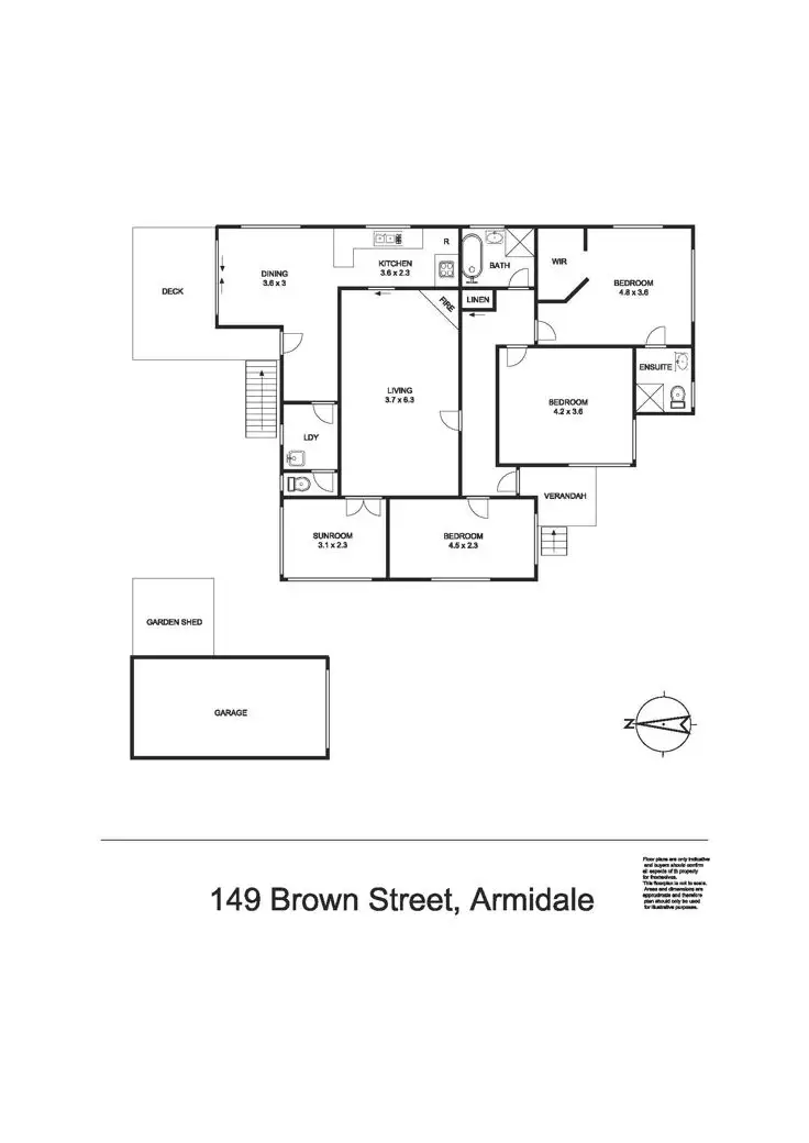 Floorplan of Homely house listing, 149 Brown Street, Armidale NSW 2350