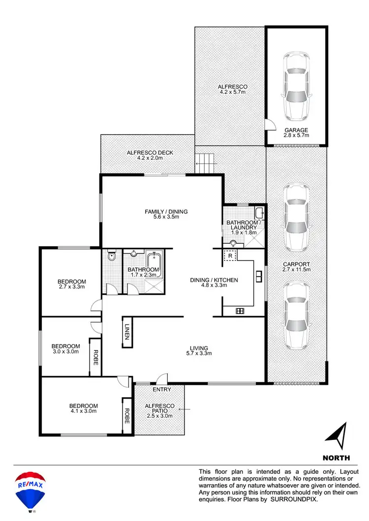 Floorplan of Homely house listing, 122 Luxford Road, Whalan NSW 2770